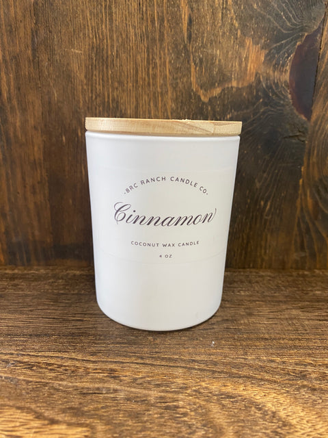 BRC Ranch Candle Co. White Jar Candle