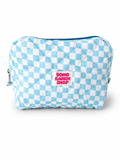 Fabric Western Makeup Bag Organizer | Cowgirl Cosmetic Bag 
