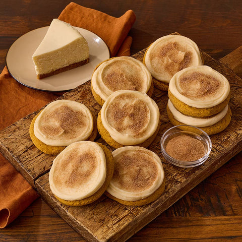 Pumpkin Cheesecake Cookie with Buttercream Icing 2.25oz