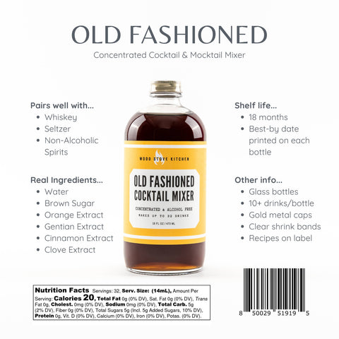 Old Fashioned Cocktail Syrup