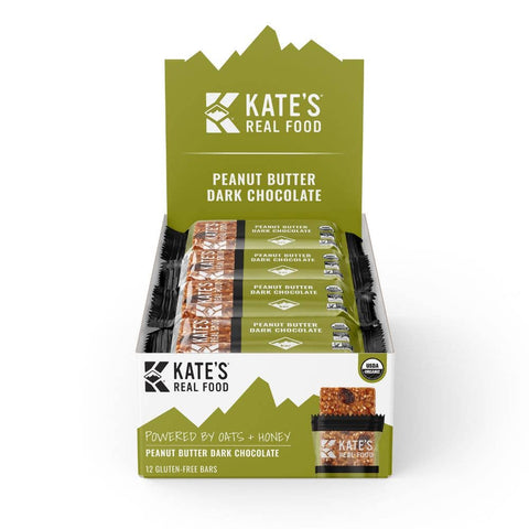 Kate's Real Food Peanut Butter Dark Chocolate Oat Bar 2.2oz