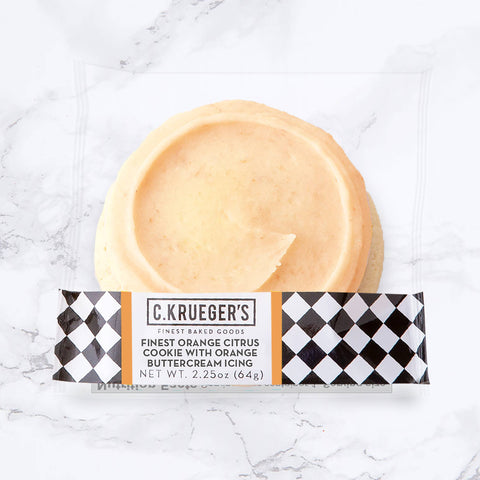 Orange Citrus Cookie with Orange Buttercream 2.25oz