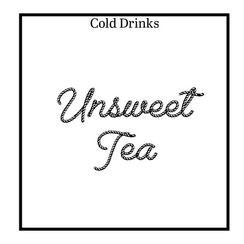 Unsweet Tea