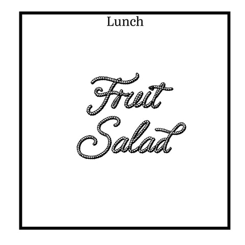 Fresh Fruit Side Salad