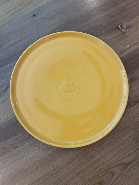 Fiestaware Cake Serving Platter