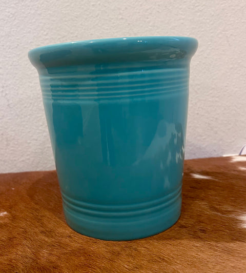 Fiestaware Turquoise Cannister