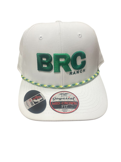 Green and White BRC Ranch Hat