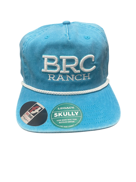 Light Blue BRC Ranch "skully" hat