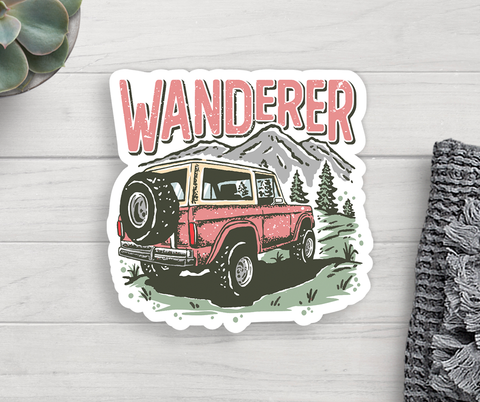 Wanderer Vinyl Sticker