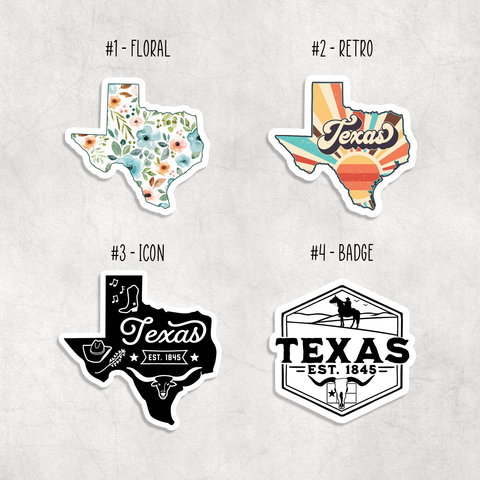 Texas Stickers